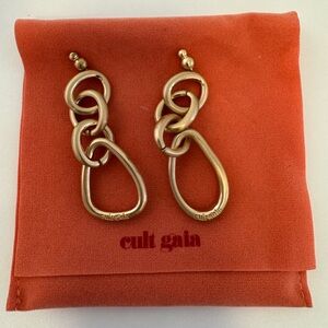 Cult Gaia Elegant Gold Earrings